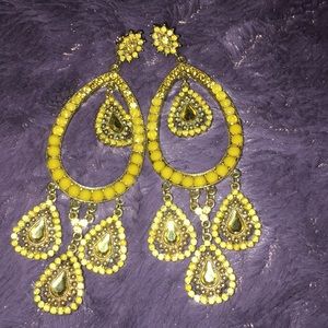 Statement earrings